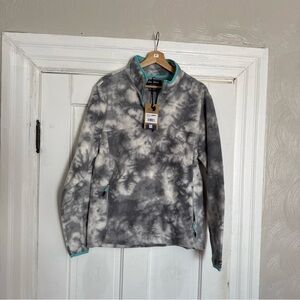 Chubbies Gray and Teal Pullover